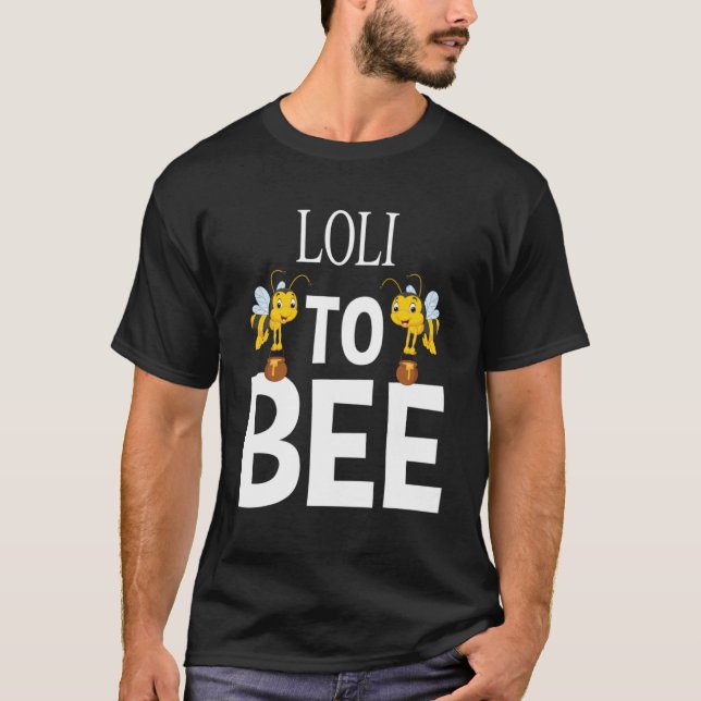 Loli to Bee Pregnancy Reveal für Großmutter Annou T-Shirt (Vorderseite)