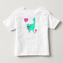 Lolita Dream Cat T-Shirt - Original Handgezeichnet