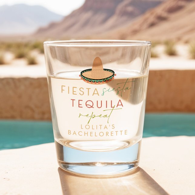 LOLITA Fiesta Siesta Tequila Bachelorette Gefallen Schnapsglas (Von Creator hochgeladen)
