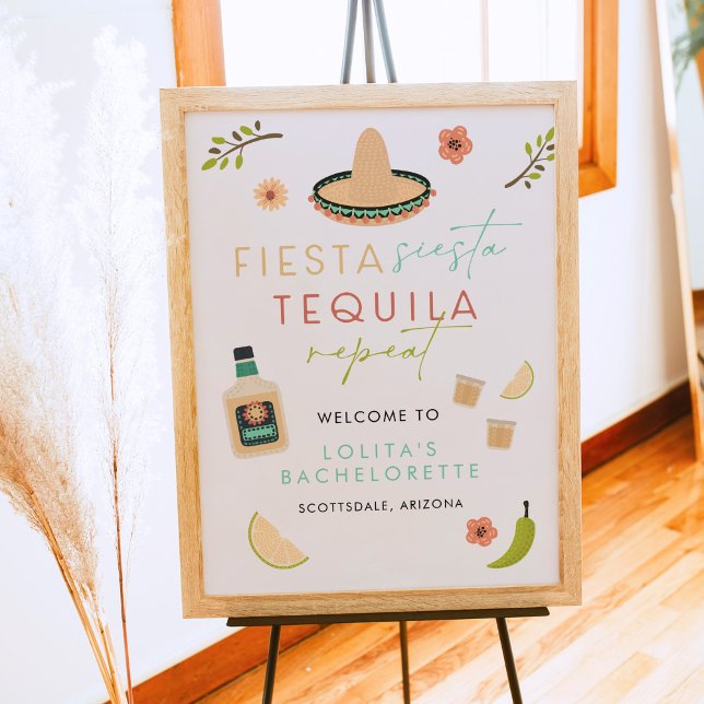 LOLITA Fiesta Siesta Tequila Bachelorette Herzlich Poster (Von Creator hochgeladen)