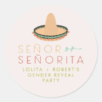 LOLITA Señor oder Señorita Fiesta Gender Reveal Ba