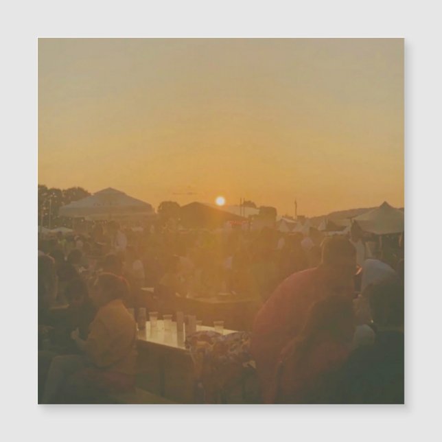 Lollapalooza in Stockholm - 2022 Magnetkarte (Vorderseite)