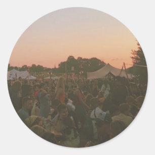 Lollapalooza in Stockholm - 2022 Runder Aufkleber