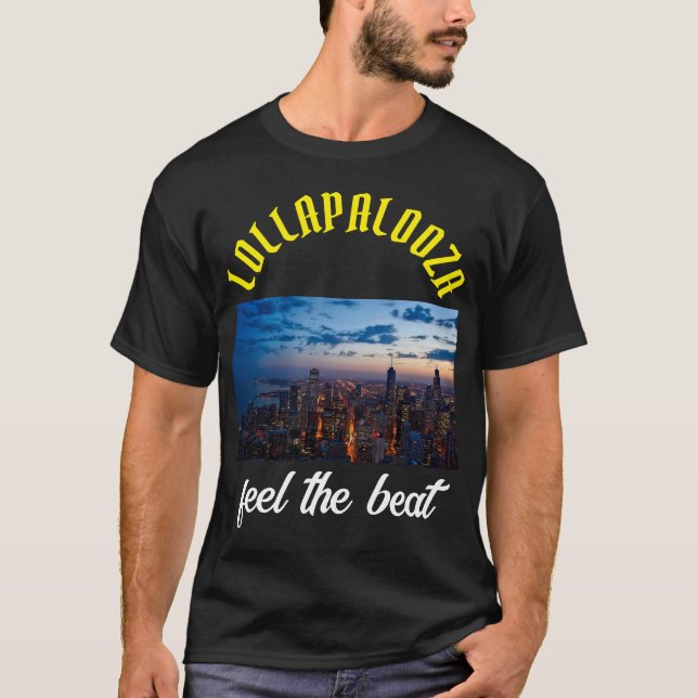 Lollapalooza music festival Design T-Shirt (Vorderseite)