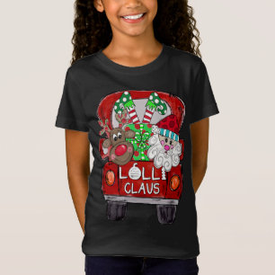 Lolli Claus Christmas - Rentier und der Weihnachts T-Shirt