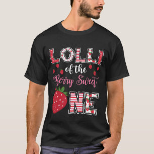 Lolli der Berry Sweet One Erdbeer-Geburtstag G T-Shirt