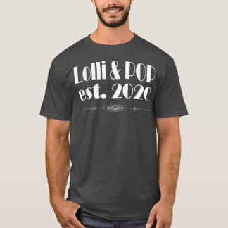 Lolli Etablished 2020 Lolly Pop s Großmutter T-Shirt