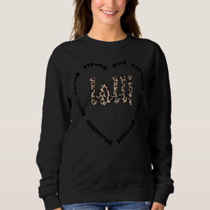 Lolli Großmutter Wertschätzung Lolli Grandma Herz Sweatshirt