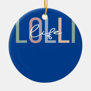 Lolli Life Lolli Grandma Boho Lolli Grandmother  Keramik Ornament
