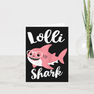Lolli Shark Mother's Day Oma Funny Karte