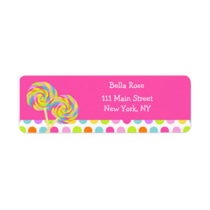 Lollipop Address Labels