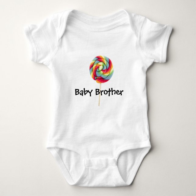 Lollipop, Baby Brother Baby Strampler (Vorderseite)