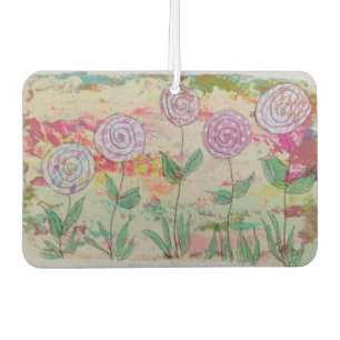 Lollipop-Blume Autolufterfrischer