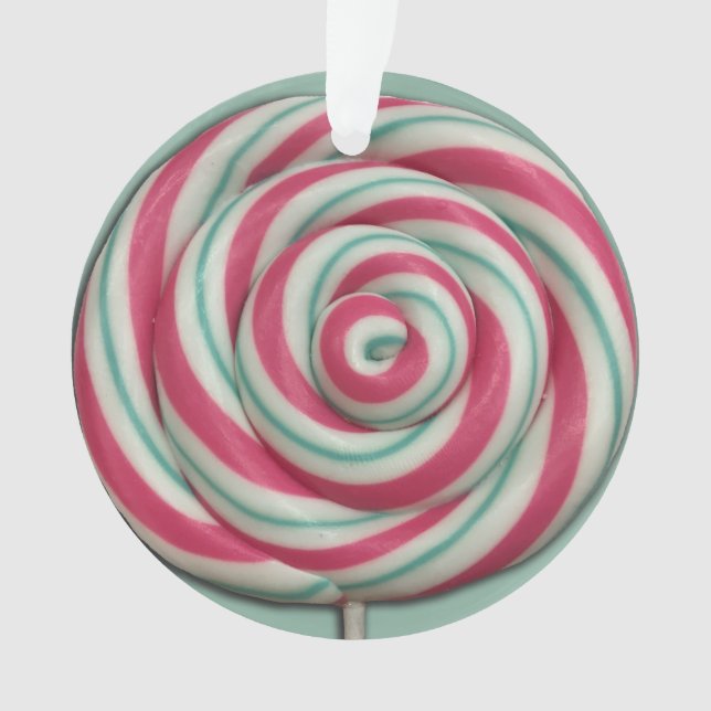 Lollipop Candy Swirl Ornament (Vorderseite)