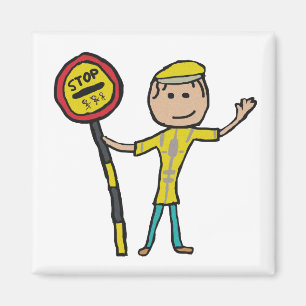 Lollipop Lady Magnet