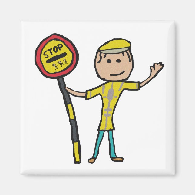 Lollipop Lady Magnet (Vorne)