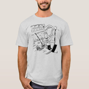 Lollipop Man fischen mit seinem Lollipop T-Shirt