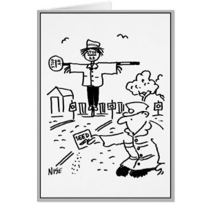 Lollipop Man ist Gartenarbeit