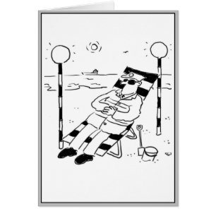 Lollipop Man ist Sonnenbaden. Surreal