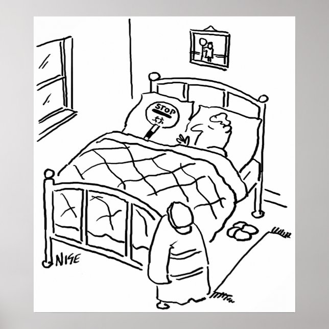 Lollipop Man schläft mit seinem Lollipop Poster (Vorne)