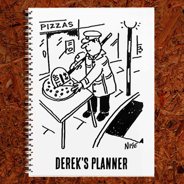 Lollipop Man schneidet Pizza Planner Planer (Von Creator hochgeladen)