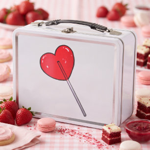 Lollipop Metal Lunch Box
