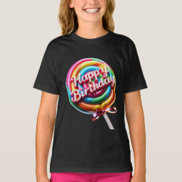 Lollipop mit einem Shiny Bow T-Shirt