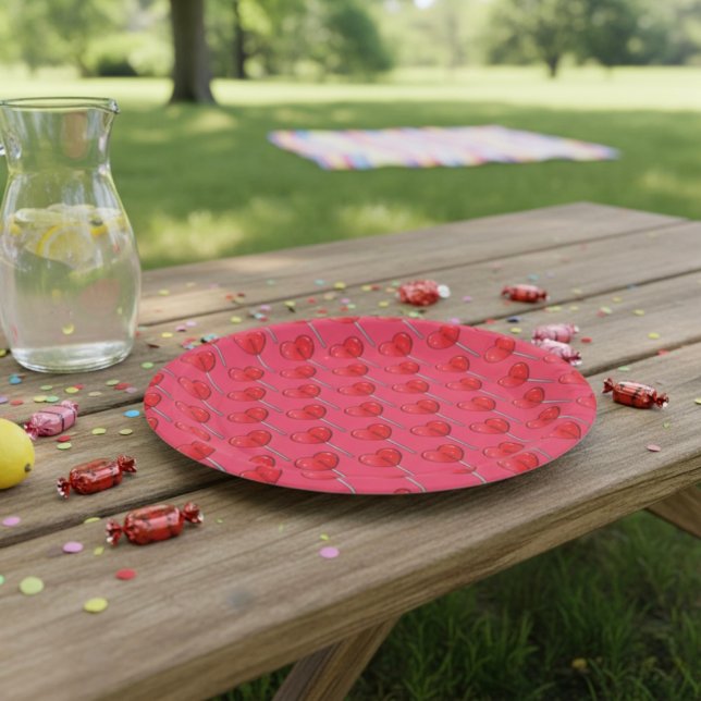 Lollipop Paper-Teller Pappteller (Von Creator hochgeladen)
