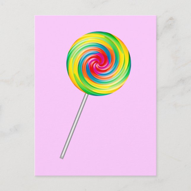 Lollipop Postkarte (Vorderseite)