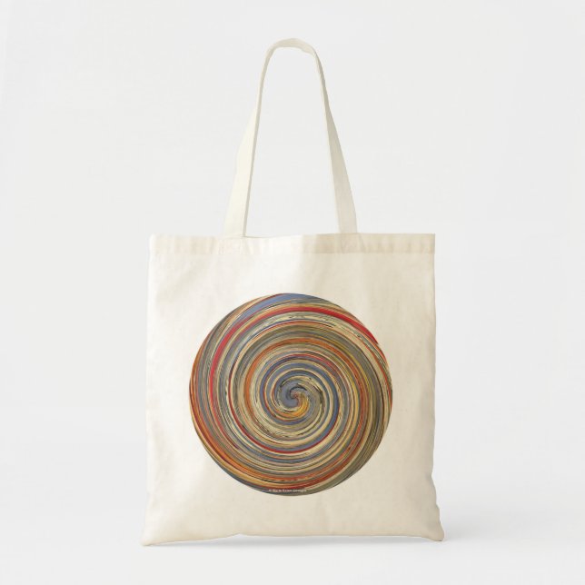 Lollipop Rainbow Tote Bag Tragetasche (Vorne)