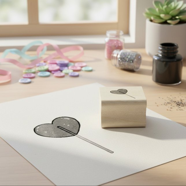 Lollipop Rubber Briefmarke Gummistempel (Von Creator hochgeladen)