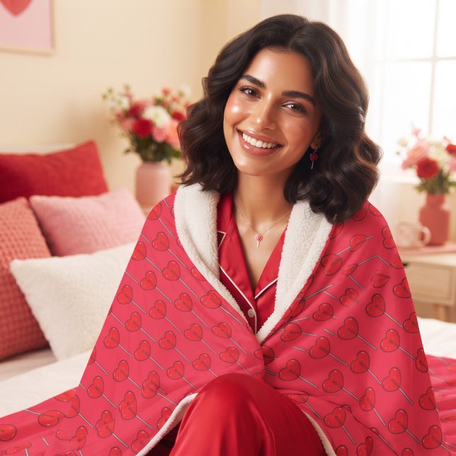 Lollipop Sherpa Blanket Sherpadecke (Von Creator hochgeladen)