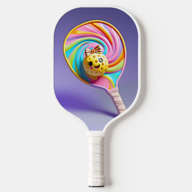 Lollipop Smash Pickleball Schläger (Vorderseite)
