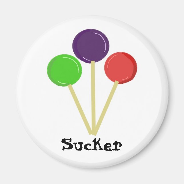 Lollipop Sucker Magnet (Vorne)
