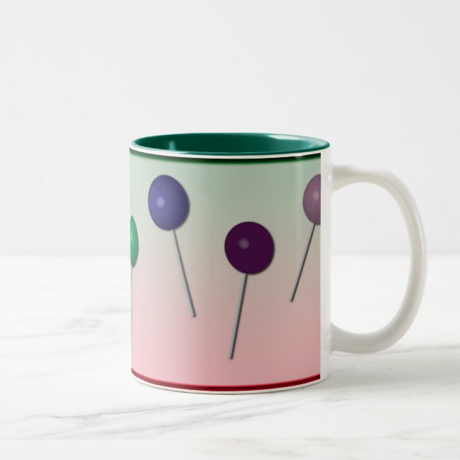 Lollipop-Tasse Zweifarbige Tasse (Rechts)