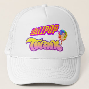 Lollipop Twink LGBTQ+ Gay Pride Twink Hat Truckerkappe
