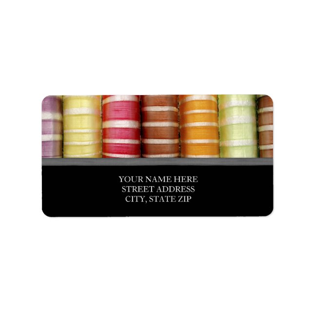 Lollipops Address Labels Adressaufkleber (Vorne)