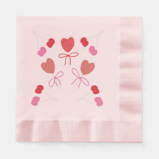 Lollipops and Cherries Serviette