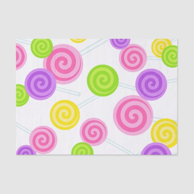 Lollipops Seidenpapier (Vorderseite)