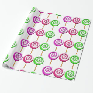 Lollipops-Wrapping Paper Geschenkpapier