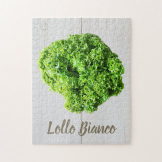 Lollo Bianco Salad Salat Blätter für Veganer Puzzle