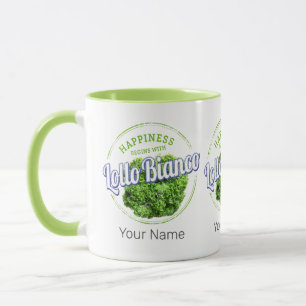 Lollo Bianco Salad Vintag Lollo Bionda Vegan Tasse