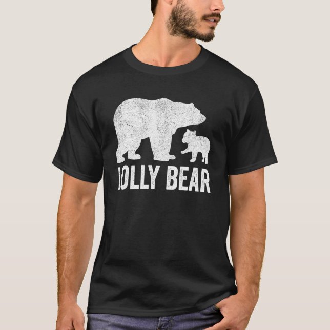 Lolly Bear Mütter Day Großmutter Funny Cub Kid Gra T-Shirt (Vorderseite)