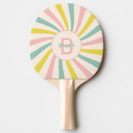 'Lollypop Vibes', Retro personalisiert Tischtennis Schläger