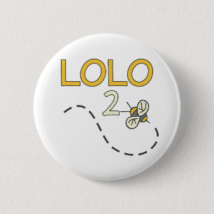 Lolo 2 Biene Button