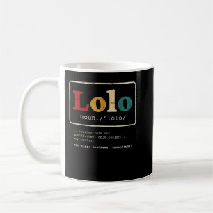 Lolo Definition Philippino Opa für Pinoy Kaffeetasse