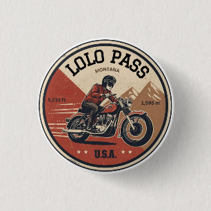 Lolo Pass Road Oregon Motorradtour Button