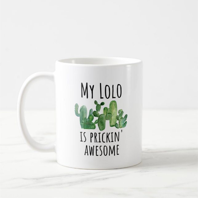 Lolo Philippines Filipino Grandpa Geschenk Kaffee  Kaffeetasse (Links)