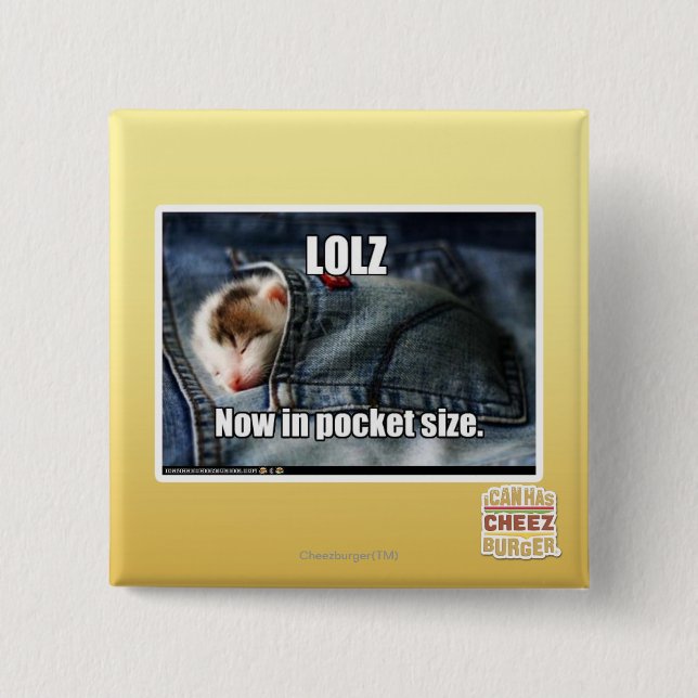 LOLZ jetzt in im Taschenformat Button (Vorderseite)