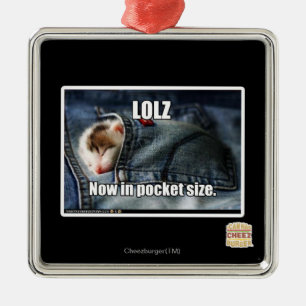 LOLZ jetzt in im Taschenformat Ornament Aus Metall